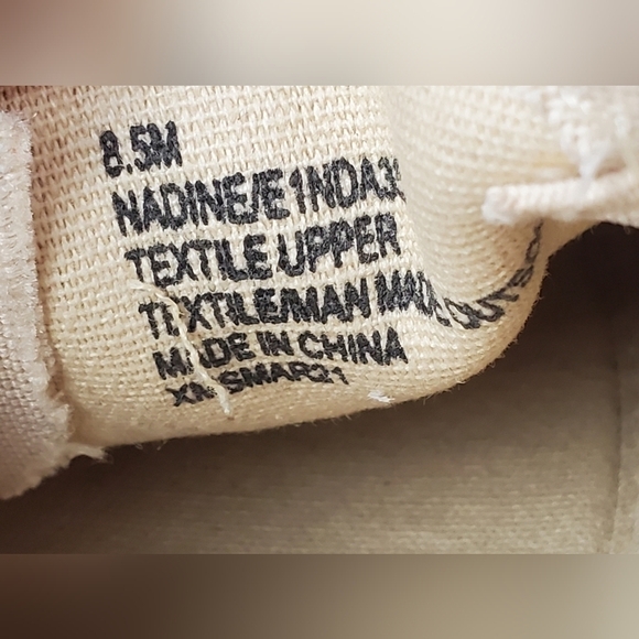 Esprit Nadine espadrille flat slip on Natural Tan‎ Women's shoes size 8.5 - Picture 6 of 9